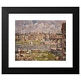 thumbnail image 2 of Robert Spencer 24x20 Black Modern Framed Museum Art Print Titled - The Other Shore (1923), 2 of 5