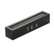 thumbnail image 4 of Organizador de bolsitas de té de madera, 6 compartimentos, práctico organizador de bolsitas de té con tapa transparente para encimera de oficina., 4 of 9