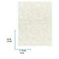 thumbnail image 4 of Livabliss Area Rugs for Living Room, 8x10 Cloudy Shag Modern Off-White Rug, Bedroom Dining Room Home Decor Stain Resistant Carpet (7'10" x 10'), 4 of 6