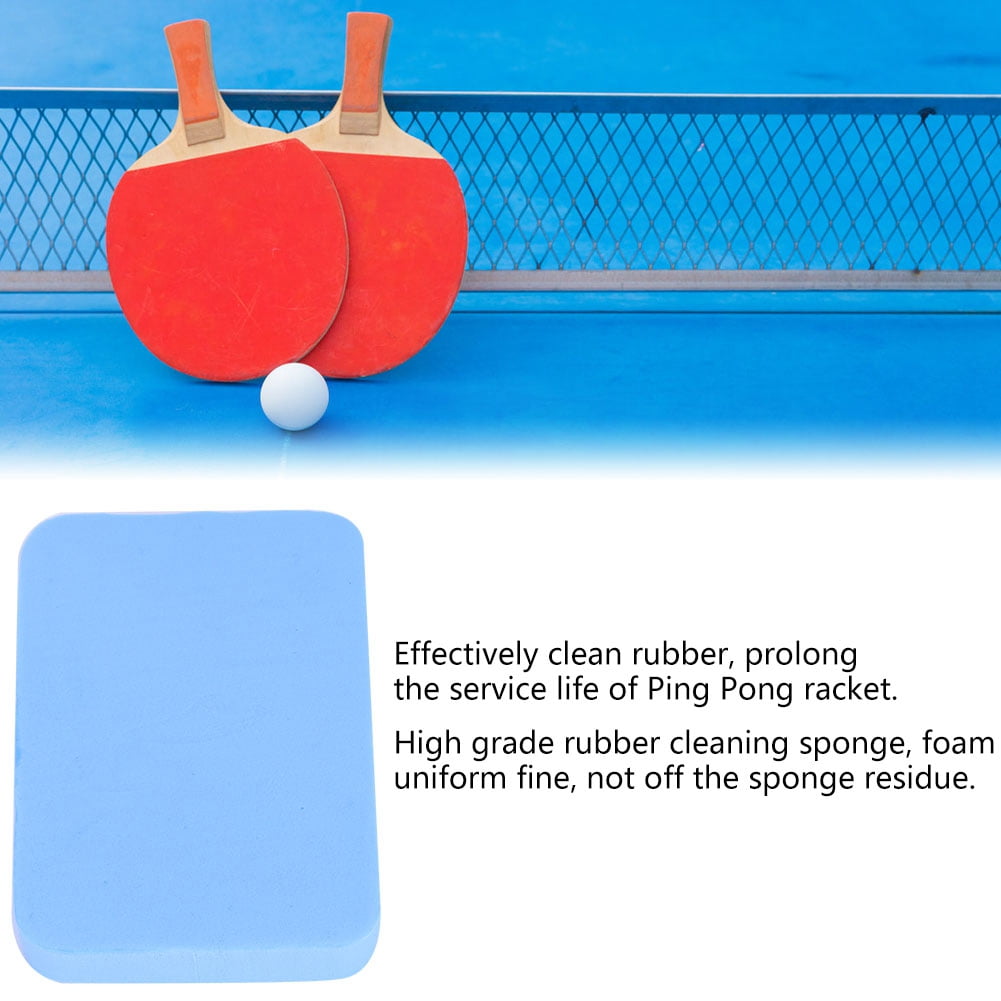 Tennis Racket Care Cleaning Sponge Paddle Racket Rubber Care Accessories