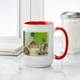 thumbnail image 4 of CafePress - Happy Easter Trio Of Bunnies Large Mug - 15 oz Ceramic Large White Novelty Mug, 4 of 4