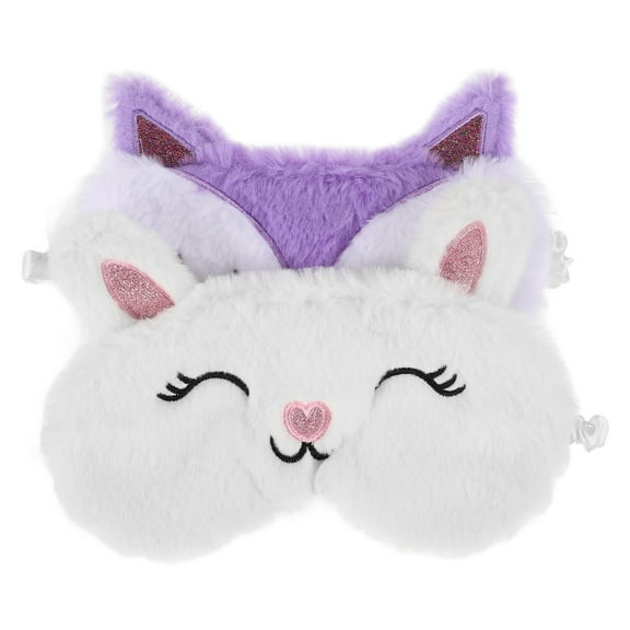 Rabbit Sleeping Mask Multi-function Eye Cover Cute Plush Goggles Cotton 20.00X13.00X1.50CM Student