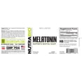 thumbnail image 3 of Suplemento NutraBio Melatonin Sleep Aid, 3 mg, 120 comprimidos, 3 of 7