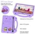 thumbnail image 5 of SaniMore Kids Case for Samsung Galaxy Tab S9 11" 2023 SM-X710/X716B/X718U and for Galaxy Tab S8 2022 / S7 2020, EVA Shockproof Rotate Handle Folding Stand Cute Bear Cover for Boys Girls, Purple, 5 of 10