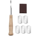 thumbnail image 5 of Wood Handle Bread Cutter Slashing Tool For Bread Shaping And Dough Scoring Baking Supplies For Homemade Bread, 5 of 5