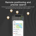 thumbnail image 4 of Mini GPS Tracking Device - Lost Tracker Compatible with Apple Find My, Smart Tag for Child, Pet, Car - Bluetooth Tracker for iOS System (Black), 4 of 7