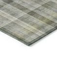 thumbnail image 4 of Addison Rugs Chantille Indoor/Outdoor Transitional Plaid Gray Washable Round Rug, 8' x 8', 4 of 6
