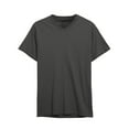 thumbnail image 3 of Hat and Beyond Men's Basic Short Sleeve Solid Cotton V Neck Tee Shirts, 3 of 5