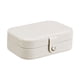 thumbnail image 3 of Caja de almacenamiento de joyería portátil antiarañazos contenedor duradero de partición desmontable JShteea Cuidado Belleza, 3 of 7
