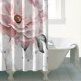 thumbnail image 5 of Waterproof Pioneer Shower Curtain 72x84 Inch Polyester Unique Cute Floral Shower Curtain for Bathroom Hotel Home Decor with 12 Plastic Hooks, 5 of 5