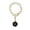 E, variant on Glass&Bottle Cup Accessory Letter Charm for Cup Name ID Initial Handle Tumbler Charm Thoughtful Valentine Birthday Black, 3.94 inch, H