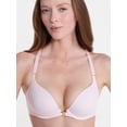 thumbnail image 3 of Joyspun Women's Front Close Racerback Push Up Bra, Sizes 34A to 38D, 3 of 4
