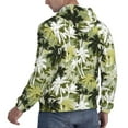 thumbnail image 6 of Honeii Hawaii Palms Pattern Mens Hoodies Men's Loose Sleeve Sweatshirt,Pullover Hooded Sweatshirt for Men,Essentials Hoodie-Small, 6 of 7