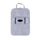 thumbnail image 1 of Riwesomey Asiento de coche para colgar en la parte trasera, soporte multibolsillo, bolsa de red, organizador, bolsa de viaje de almacenamiento Ventana automotriz gris claro Riwesomey JJ12880-03B, 1 of 6