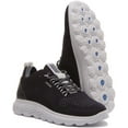 thumbnail image 5 of Geox D Spherica A Women's Lace Up Knitted Fabric Casual Trainers In Navy Size 6, 5 of 6