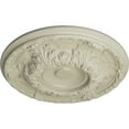 thumbnail image 3 of Ekena Millwork 19"OD x 1 1/2"P Granada Ceiling Medallion (Fits Canopies up to 7 1/8"), Hand-Painted Clear Yellow, 3 of 7