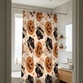 thumbnail image 7 of Halloween Shower Curtain, Cute Pumpkin Polyester Fabric Bathroom Decor Curtain, Machine Washable Waterproof, Halloween Holiday Gift for Women Men, 72 x 72 Inches, 7 of 7