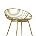 thumbnail image 3 of Tabouret de comptoir en treillis métallique Ellis CosmoLiving, 3 of 6