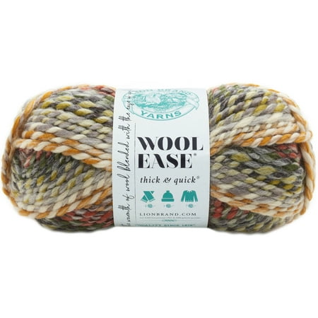 UPC: 0023032646121 | Lion Brand Super Bulky Wool Blend Acrylic Rayon Coney Island Yarn 212 yd