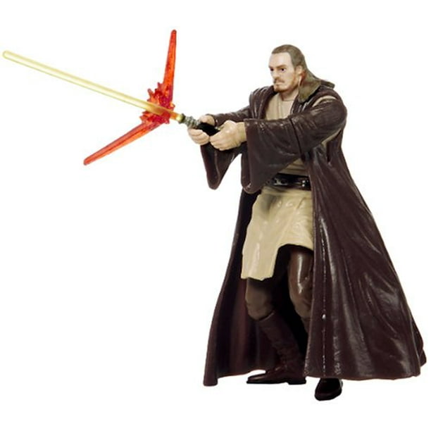 Star Wars Episode 1 QuiGon Jinn Jedi Master Action Figure