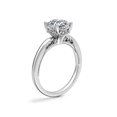 thumbnail image 2 of 1.15 Carat Excellent Asscher Cut Real Diamond New Design Solitaire Ring for Wedding Solid 18K White Gold Size 11, 2 of 8