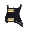thumbnail image 2 of Conjunto de pastilla de de guitarra eléctrica Humbucker, pieza de repuesto de guitarra precableado para accesorios de guitarras , Amarillo Negro Negro Amarillo, 2 of 8