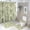 style-3, variant on Sweet Emotion Vintage Shower Curtain And Rugs Mat Set For Bathroom Bath Curtains Decoration Accessories Bathtub Screen 4 Pcs