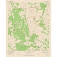 thumbnail image 3 of USGS 15x18 Black Modern Framed Museum Art Print Titled - Bull Creek Texas Quad - USGS 1969, 3 of 5
