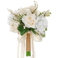 thumbnail image 2 of Xihbxyly Ramo de Novia Bohemio con Diseño de Orquídea de Seda En Elegantes Tonos Champán, Decoración de Boda, Accesorio de Fotografía para Bodas Multitemáticas, Tamaño 26 X 21 X 20 Cm., 2 of 6