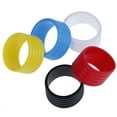 thumbnail image 3 of 4Pcs Tennis Racket Sealing Rubber Ring Grip Hand Sweat-absorbing Band Fixed Silicone Ring Stretchable Handle Rubber Ring Red, 3 of 6