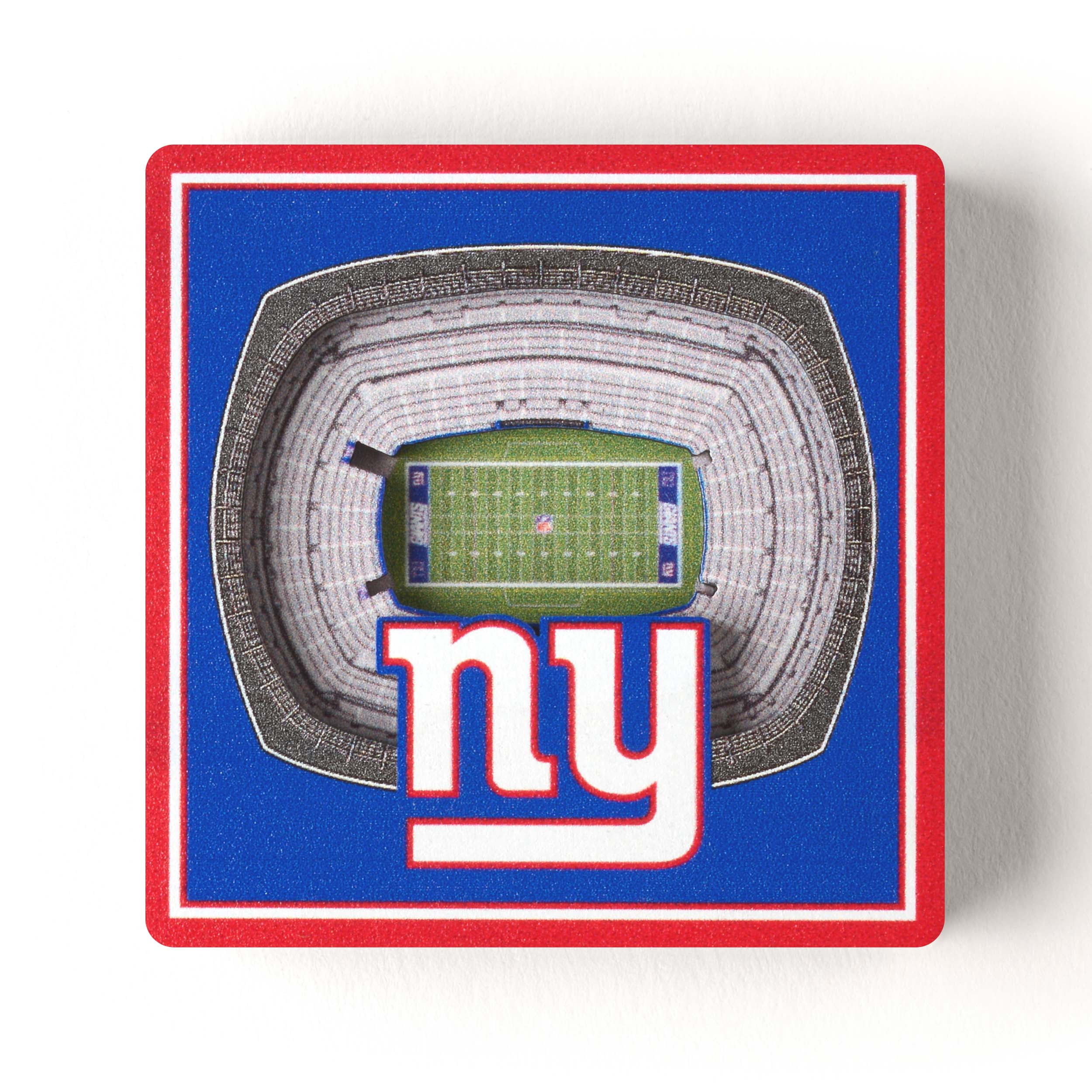 YouTheFan NFL New York Giants 3D StadiumView Magnet