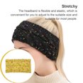 thumbnail image 3 of Guardurnaity Diademas de punto Estiramiento ancho Universal Calentadores de orejas Diadema Accesorio de moda para mujeres Suministros de equitación Hilo Type3 NO3 Guardurnaity AP009921-17, 3 of 6