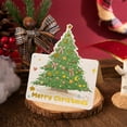 thumbnail image 4 of BingTong 10PC Colorful Christmas Tree Cards Set - With Various Xmas Tree Patterns | Perfect for Christmas Greetings & Handwritten Notes B, 4 of 6