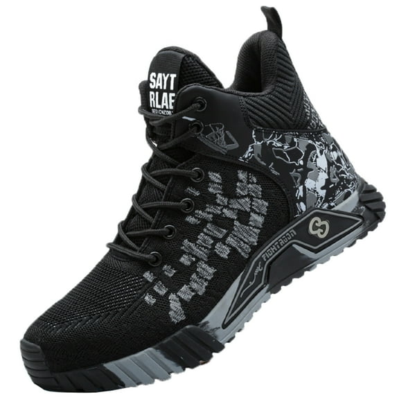 OwnShoe Steel Toe Work Boots for Men Women Lightweight Safety Shoes Construction Industrial Sneakers