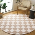 thumbnail image 2 of SAFAVIEH Martha Stewart Micro Loop Area Rug, Natural/Beige, 6' x 6' Round, 2 of 8