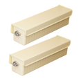 thumbnail image 3 of Soporte de guardarropa de almacenamiento de calcetines montados en la pared Modern Decorative Underwear Organizer Cajón de cajón para ropa Cinturas 2 piezas beige, 3 of 8