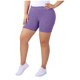 thumbnail image 2 of TaTaai Women's Plus Size Ribbed Yoga Shorts 3 Inch Elastic Waist Stretchy High Waist Athletic Gym Workout Non See Through Tummy Control Casual Lounge Bottoms Gift, 2 of 8
