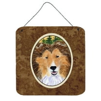 Caroline's Treasures SS8141DS66 Sheltie Wall or Door Hanging Prints, 6x6, multicolor