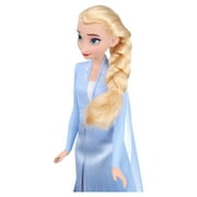 Disneys Frozen 2 Elsa Frozen Shimmer Fashion Doll, Skirt, Shoes, and Long Blonde Hair