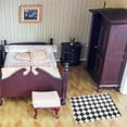 thumbnail image 6 of Miniature Dollhouse Floor Sheet with Floorboard Design, Peel and Stick Flooring Decoration, Doll House Wallpaper and Furniture Accessories, 6 of 9