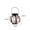 Round vintage chandelier, variant on PTSPLLMY Solar Iron Flat Iron Chandelier Lantern Light Retro Mesh Chandelier Outdoor Garden Courtyard Light