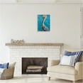 thumbnail image 3 of Stupell Industries Blue Pelican Painting Animals & Insects Painting Gray Framed Art Print Wall Art, 16 x 20, 3 of 9