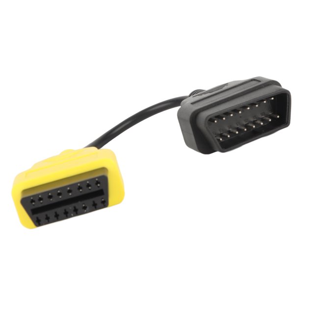 OBD2 Diagnostic Cable, Professional Superior Flexibility Easy Identification Scan Tool Adapter CAN System Access Waterproof for Auto ECU Scanner