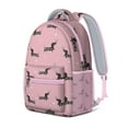 thumbnail image 2 of Artistic Dog Backpack – Cute Puppy Print Design with Vintage Animal Illustration for Elementary School Use, 2 of 6