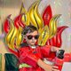 thumbnail image 4 of 10 Pcs Fake Fire Balloons Firefighter Fire Truck Birthday Party Decorations, 24 Inch Flame Balloons Fake Campfire For Fireman Party Supplies Summer Ca, 4 of 5