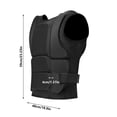 thumbnail image 2 of Tong Karate Chest Guard Padded Karate Chest Guard Chest Protector Taekwondo Chest Guard Arts Protector For Competition Training, 2 of 5