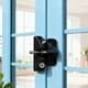 thumbnail image 5 of Bearachild Seguridad y estilo con cerradura de cerca gravitacional para puertas exteriores. Varias cerraduras de cerca con acabado negro. Cerraduras de hardware, 5 of 5