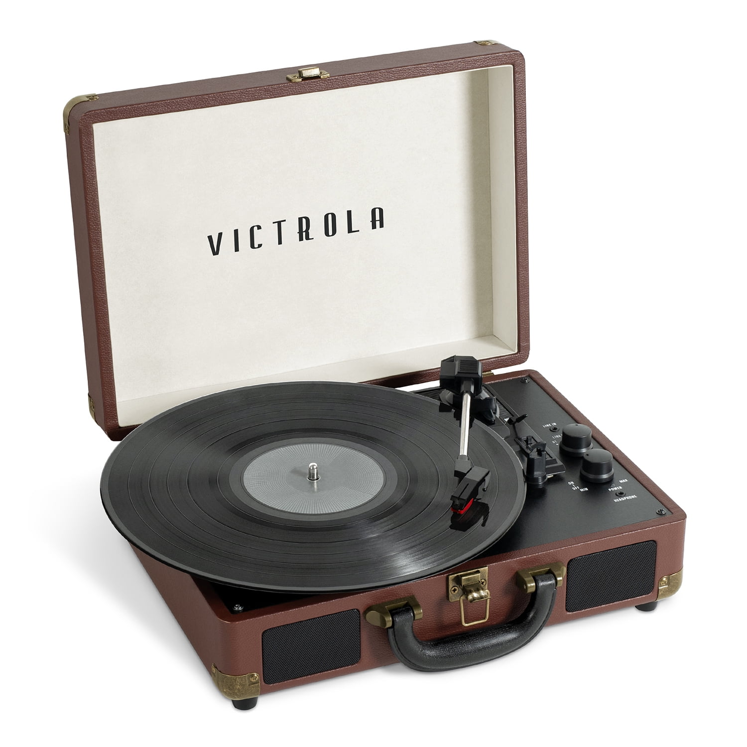 Victrola Collector Vinyl Record Storage Case - Walmart.com