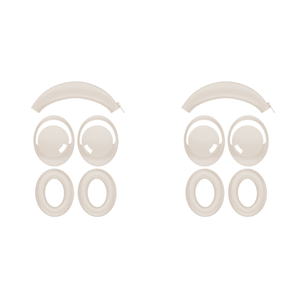 Funda Silicona para Almohadillas/cubierta Auriculares/cubierta Diadema 1MORE SonoFlow (marfil)