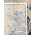 thumbnail image 7 of Unique Loom Mystic Collection Area Rug - Fitz Roy (2' x 6' Runner Navy Blue/Beige), 7 of 7